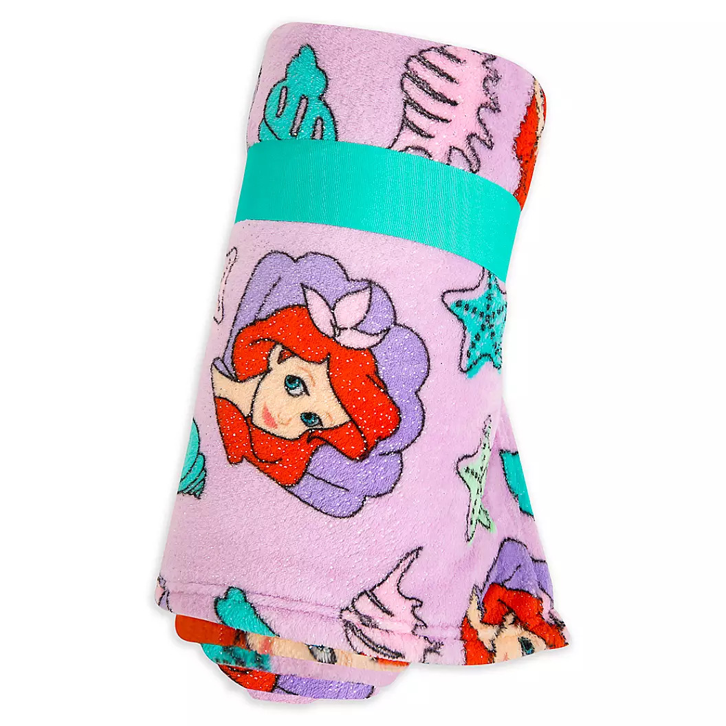 Ariel Fleece Throw Blanket The Little Mermaid