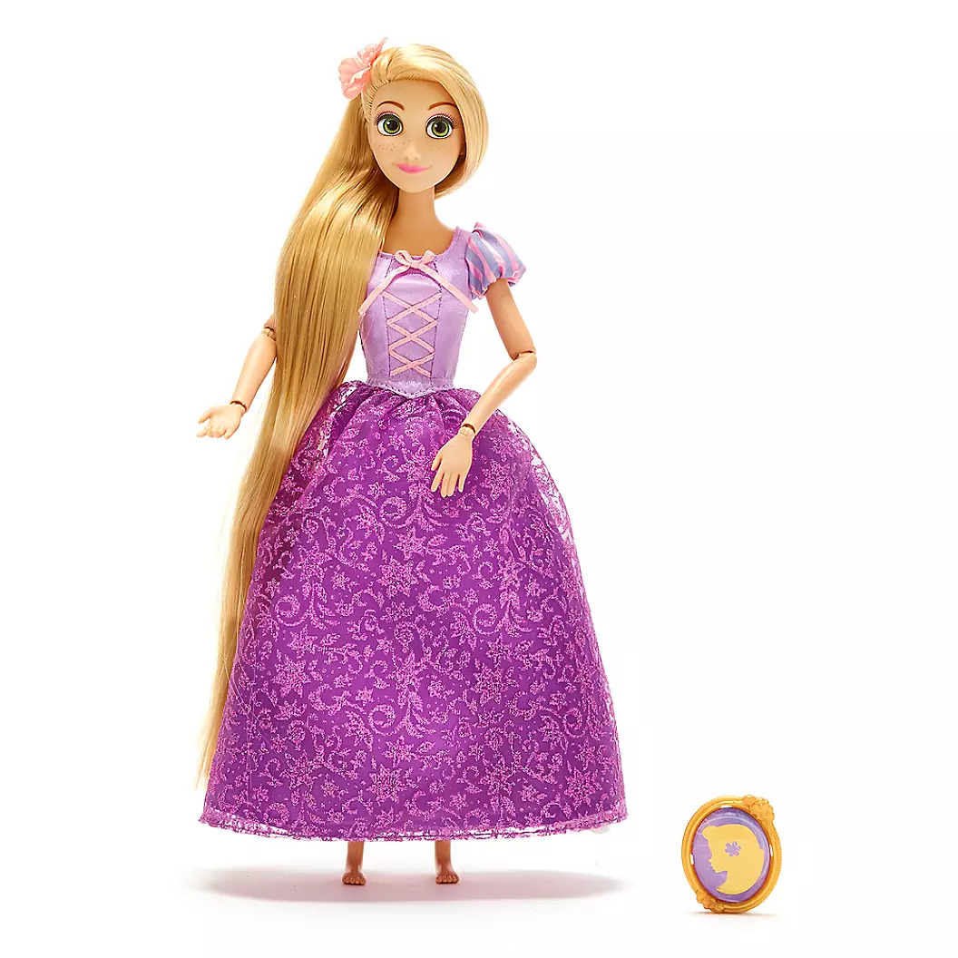 Disney Princess Rapunzel Classic Doll With Pendant