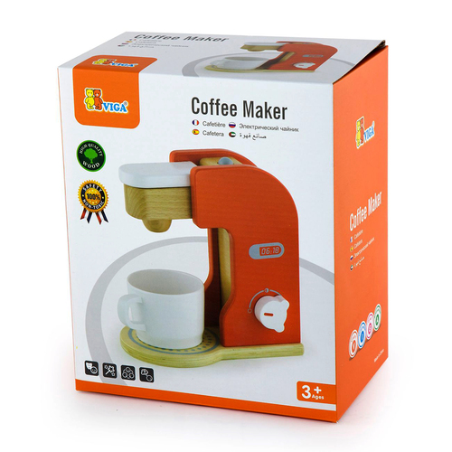 Viga Wooden Coffee Maker Toy