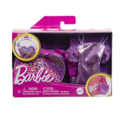Barbie Fashions Birthday Outfit Deluxe Bag & Accessories
