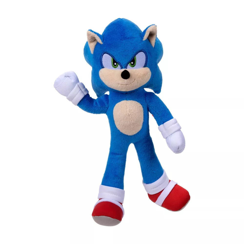 Sonic 2 Movie Sonic Basic Plush 23cm - Sonic the Hedgehog