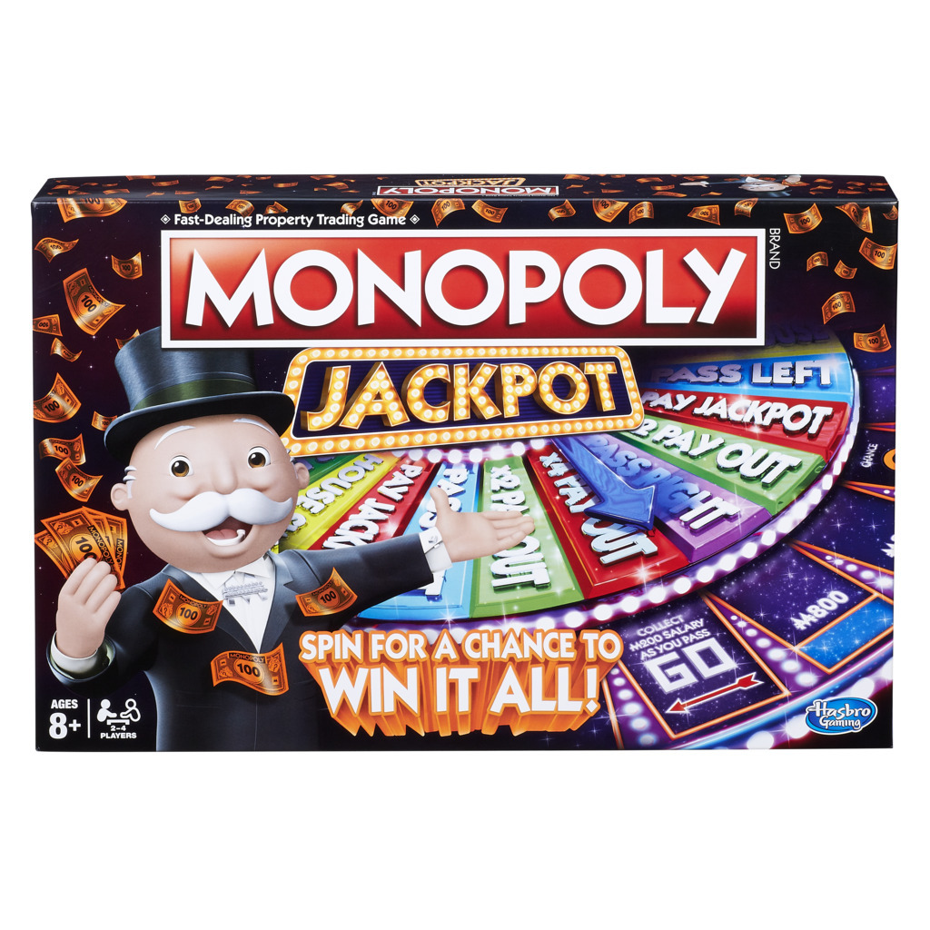 Monopoly Jackpot Board Game Hasbro Gaming