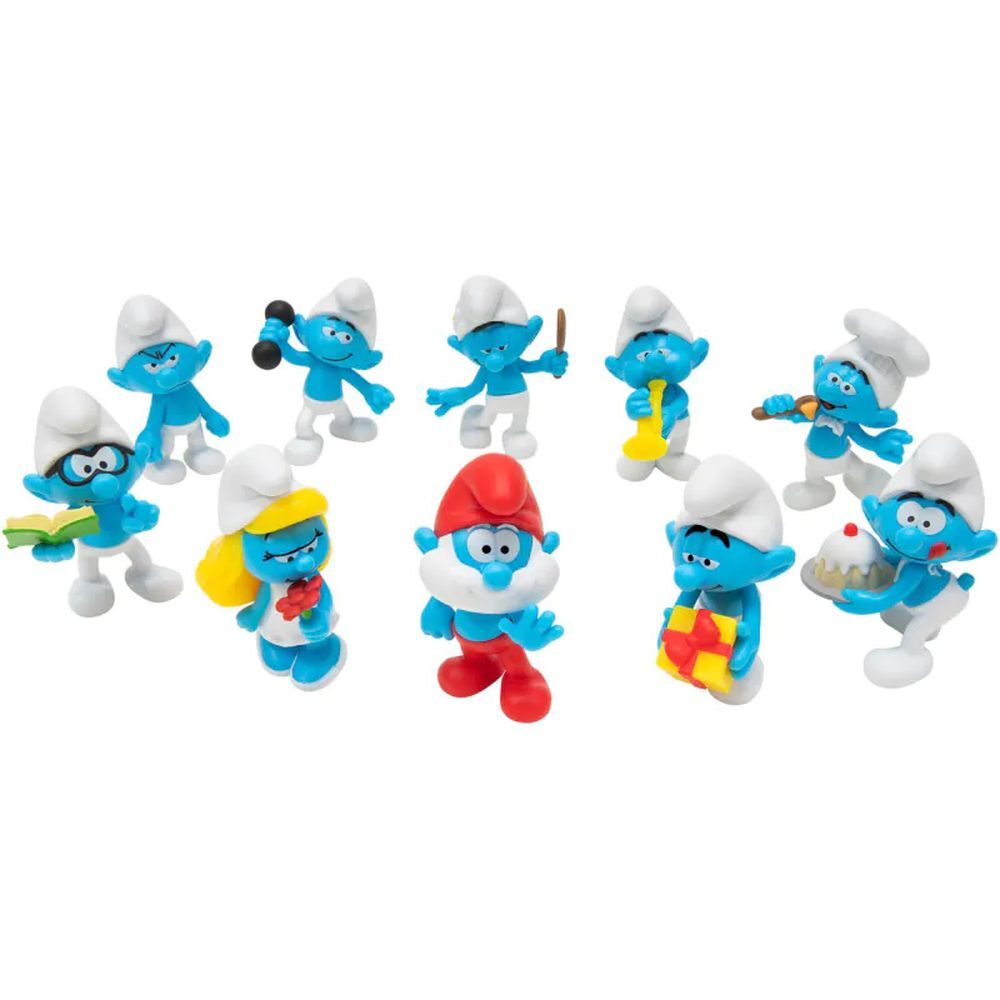 The Smurfs Classic Figure 10 Pack