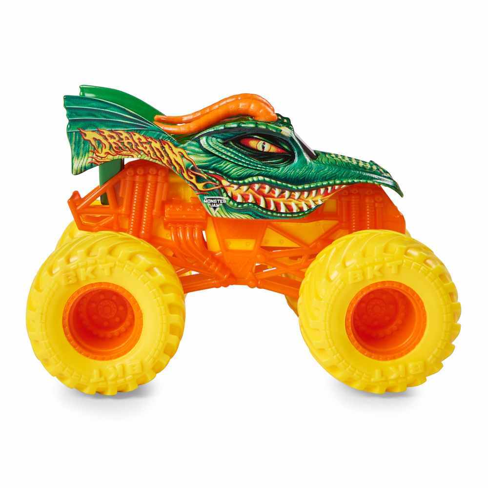 Monster Jam Dragon vs Sparkle Smash 2 Pack 1:64