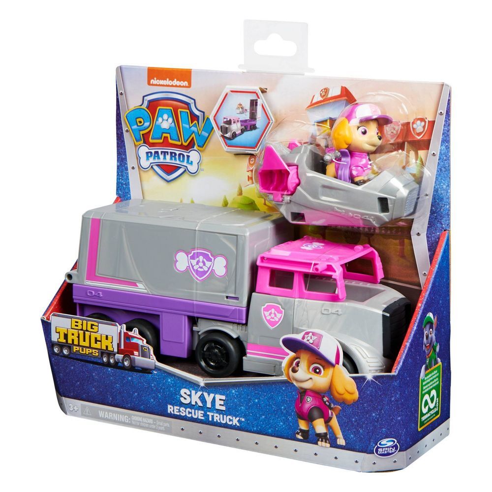 Paw Patrol Skye Rescue Truck Big Truck Pups