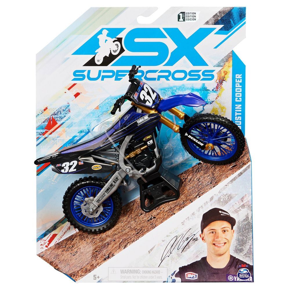 SX Supercross Motorcycle 1:10 Justin Cooper - Baby Shark