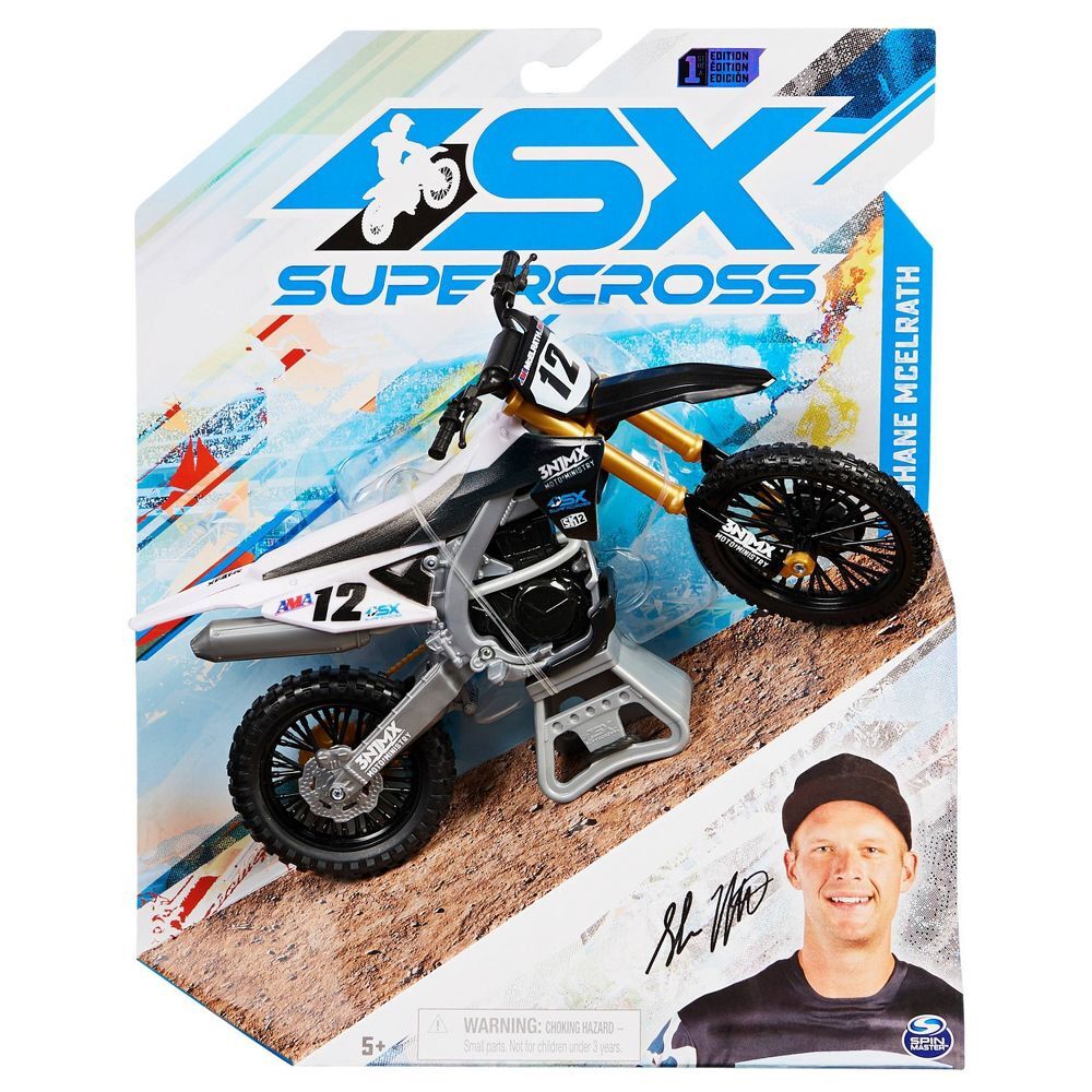 SX Supercross Motorcycle 1:10 Shane McElrath