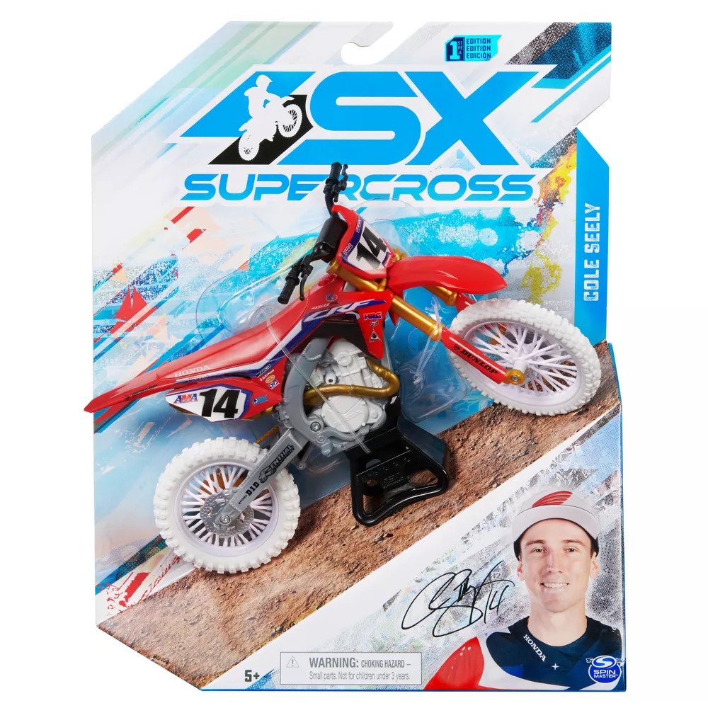 SX Supercross Motorcycle 1:10 Cole Seely