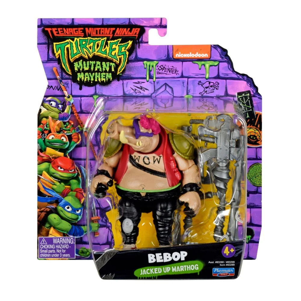 TMNT Mutant Mayhem Bebop Action Figure