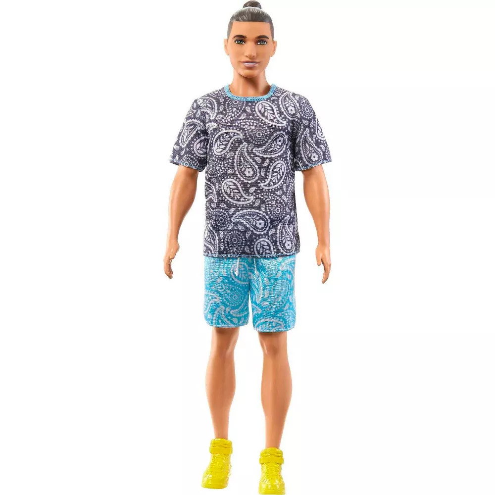 Barbie Fashionistas Ken Doll with Paisley Outfit