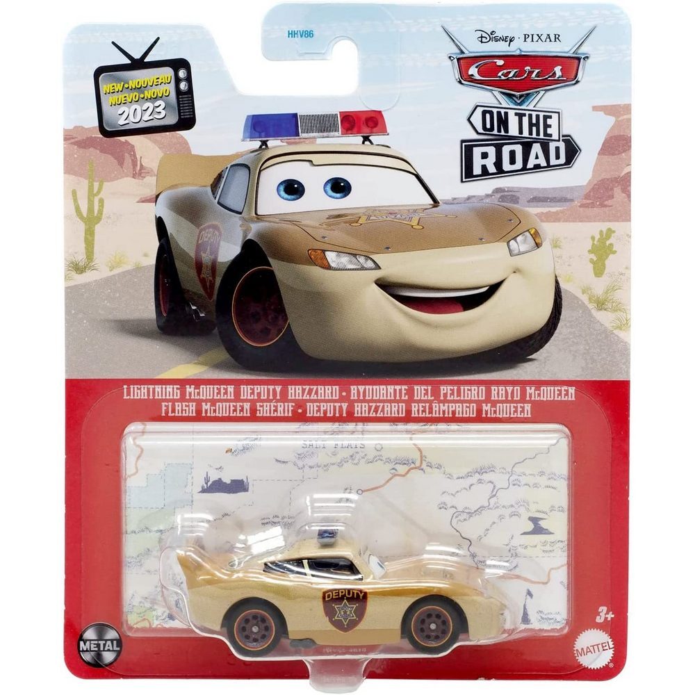 Disney Pixar Cars Lightning Mcqueen Deputy Hazzard 155 On The Road 