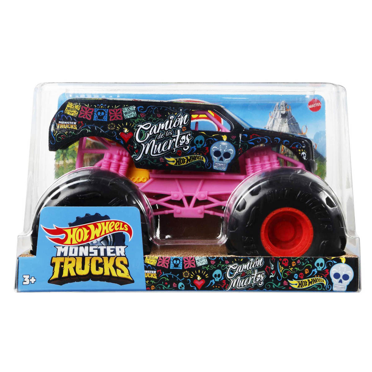 Hot Wheels Monster Trucks Camion De Los Muertos 1:24