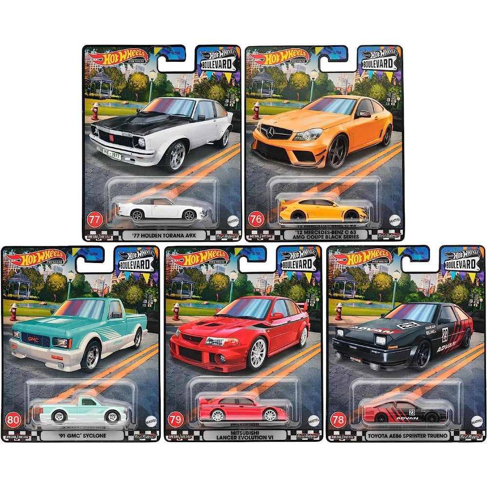 Hot wheels 2025 boulevard full set