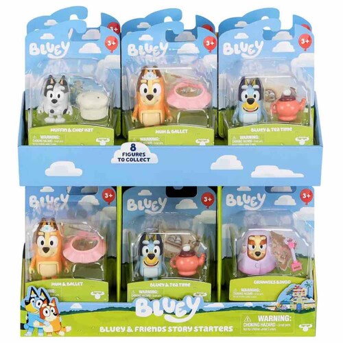 Bluey Series 11 Story Starter Figurine Pack Assorted