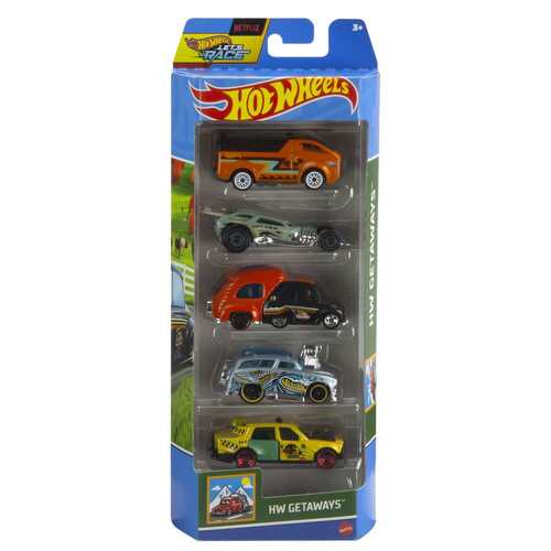 Hot Wheels 5 Pack HW Getaways