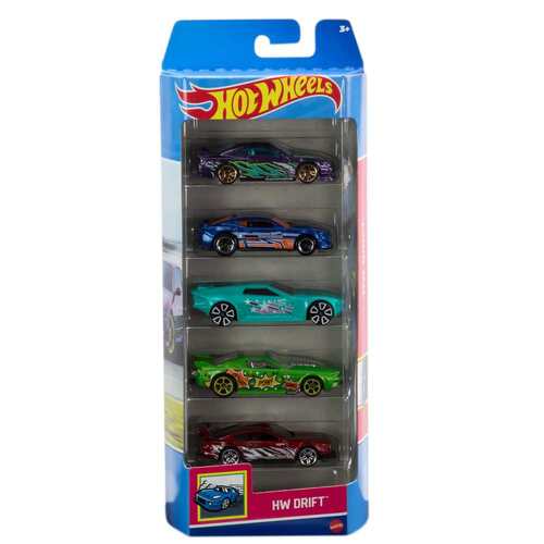 Hot Wheels 5 Pack HW Drift