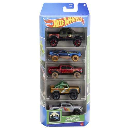 Hot Wheels 5 Pack HW Remote Adventure