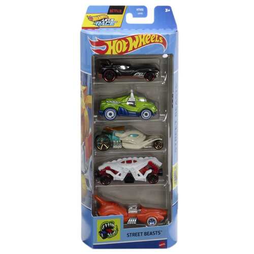 Hot Wheels 5 Pack Street Beasts