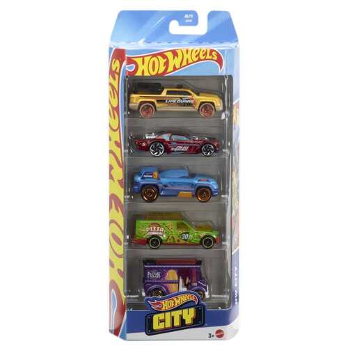 Hot Wheels 5 Pack Hot Wheels City