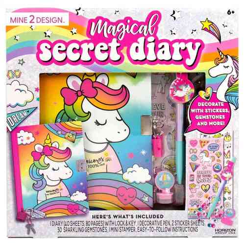 Mine 2 Design Magical Secret Diary
