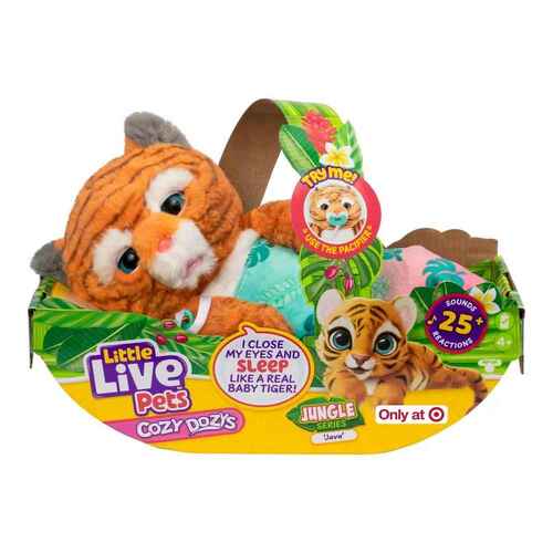 Little Live Pets Cozy Dozys Jungle Series Java