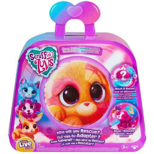 Little Live Pets Scruff-a-Luvs Real Pets Neon Pets