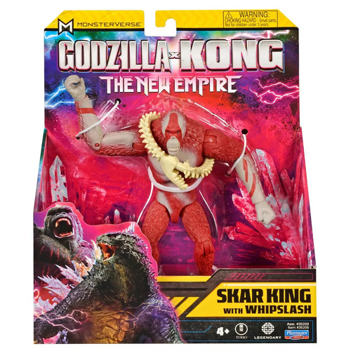 Godzilla X Kong The New Empire Skar King With Whiplash Figure