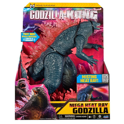 Godzilla x Kong The New Empire Mega Heat Ray Godzilla 33cm Electronic Action Figure