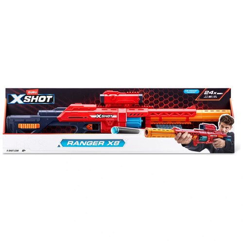 Zuru X-SHOT Ranger X8 With 24 Darts