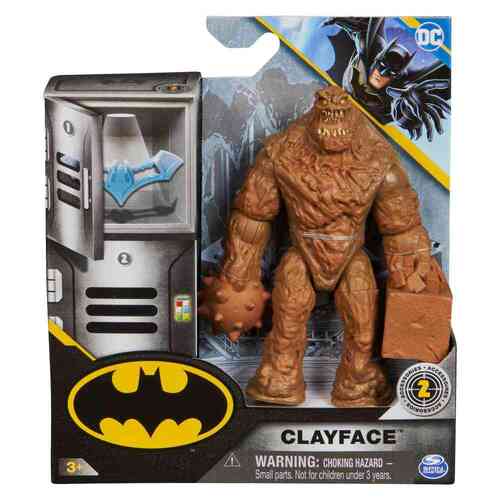 DC Batman Clayface Figure 10cm & 2 Surprise Accessories