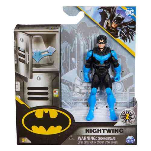 DC Batman Nightwing Figure 10cm & 2 Surprise Accessories