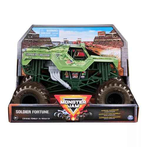 Monster Jam Soldier Fortune True Metal 1:24 # 23