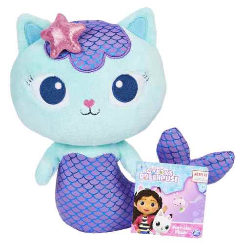 abby's Dollhouse MerCat Purr-ific Plush