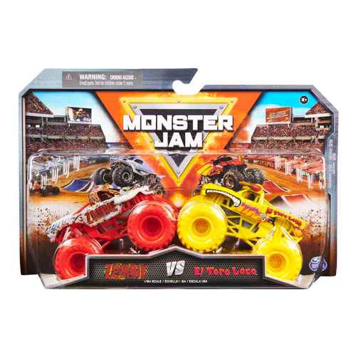 Monster Jam Zombie vs El Toro Loco 2 Pack #29