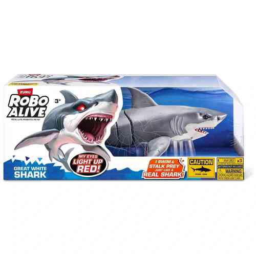 Robo Alive Shark Attack Great White Shark