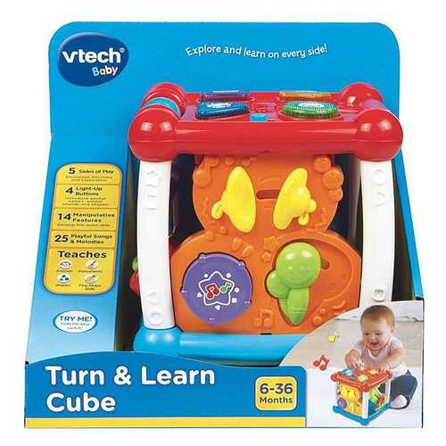 Vtech Baby Red Turn & Learn Cube