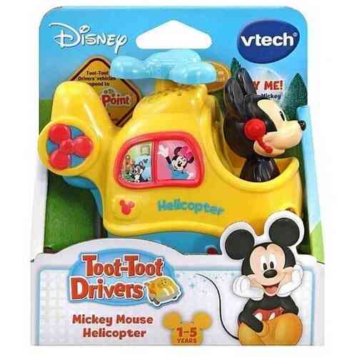 Vtech Toot-Toot Drivers Mickey Mouse Helicopter Disney