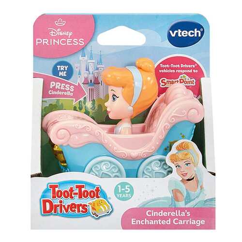 Vtech Toot-Toot Drivers Cinderellas Enchanted Carriage Disney Princess