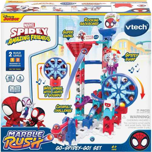 Vtech Marble Rush Go-Spidey-Go Set