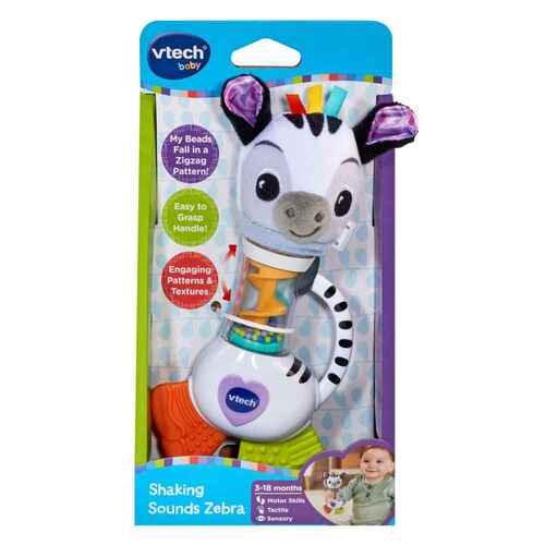 Vtech Baby Shaking Sounds Zebra