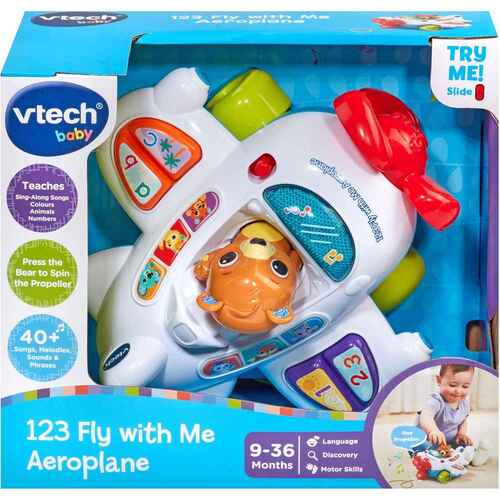 Vtech Baby 123 Fly with Me Aeroplane