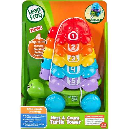 LeapFrog Nest & Count Turtle Tower