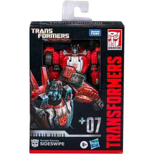 Transformers Studio Series Deluxe 07 Gamer Edition Sideswipe Action Figure