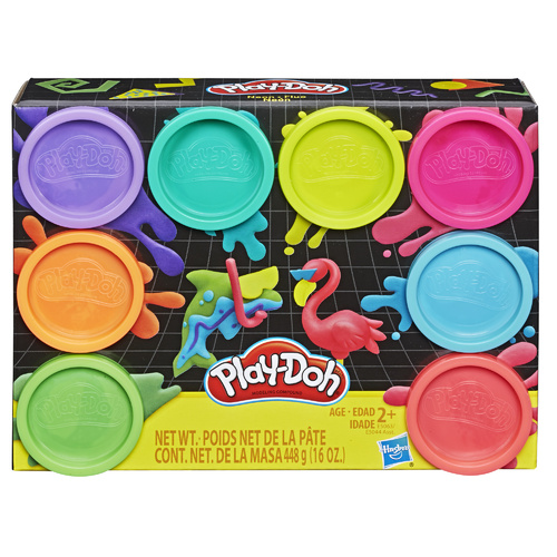 Play Doh Neon 8 Pack Starter Pack