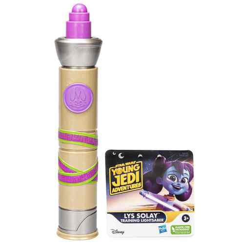 Star Wars Young Jedi Adventures Lys Solay Training Lightsaber