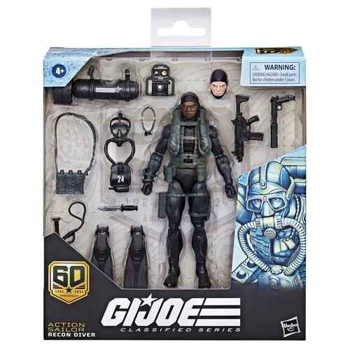 GI Joe Classified Series 60th Anniversary Action Sailor Recon Diver Action Figure