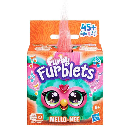 Furby Furblets Mello-Nee Summer Chill Mini Electronic Plush