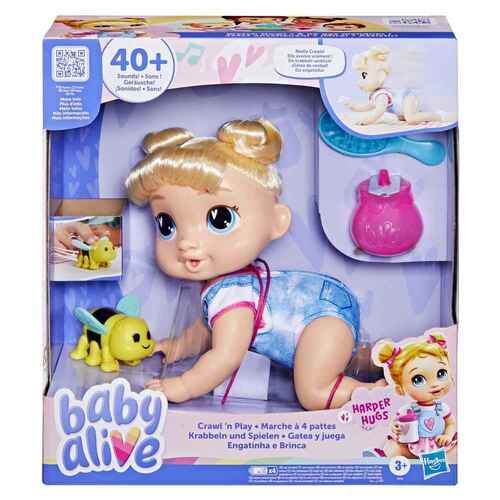 Baby Alive Crawl 'n Play Blonde