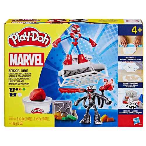 Play-Doh Marvel Spider-Man Launch & Slice Battle Playset