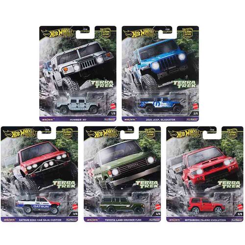 Hot Wheels Premium Car Culture Terra Trek 961B Set of 5